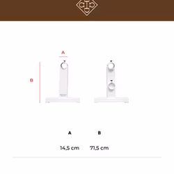 Grooming Deluxe Aluminiumn T Cavaletti set of 2