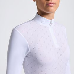 Cavalleria Toscana L/S Jaquard Competition Shirt