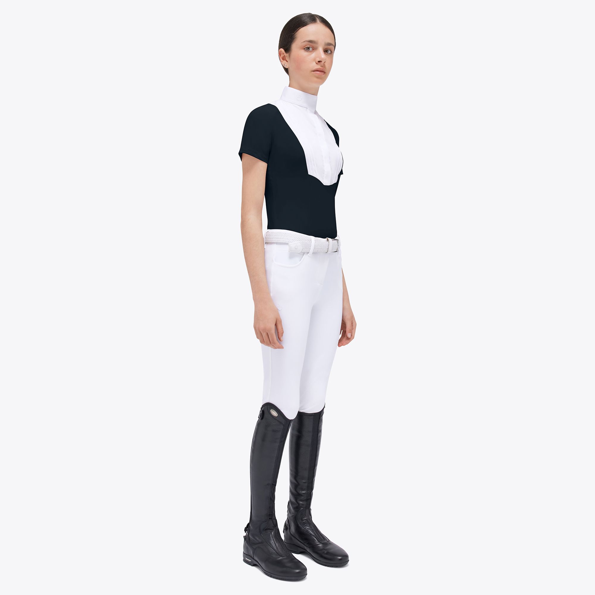 Cavalleria Toscana  S/S Jersey Competition Shirt w/Bib