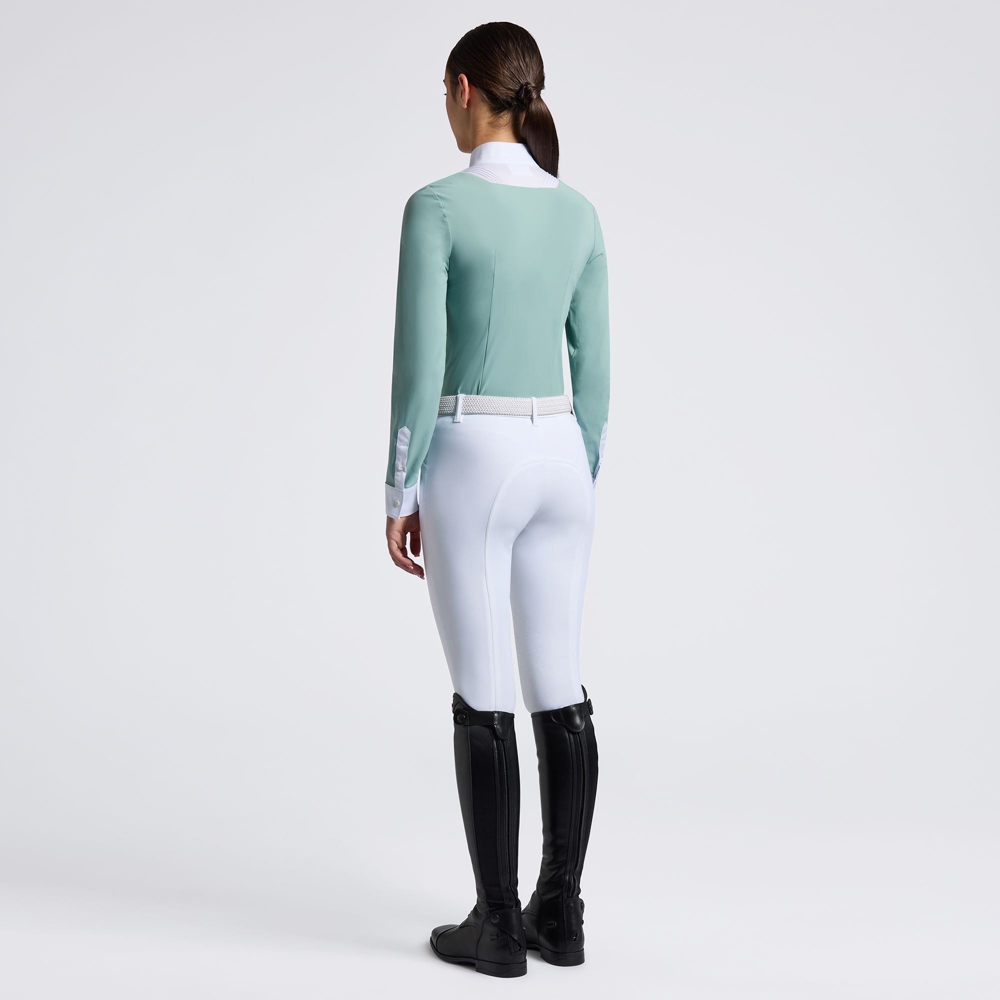 Cavalleria Toscana  L/S Jersey Competition Shirt w/Bib