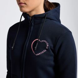 Cavalleria Toscana Cotton Zip Hoodie