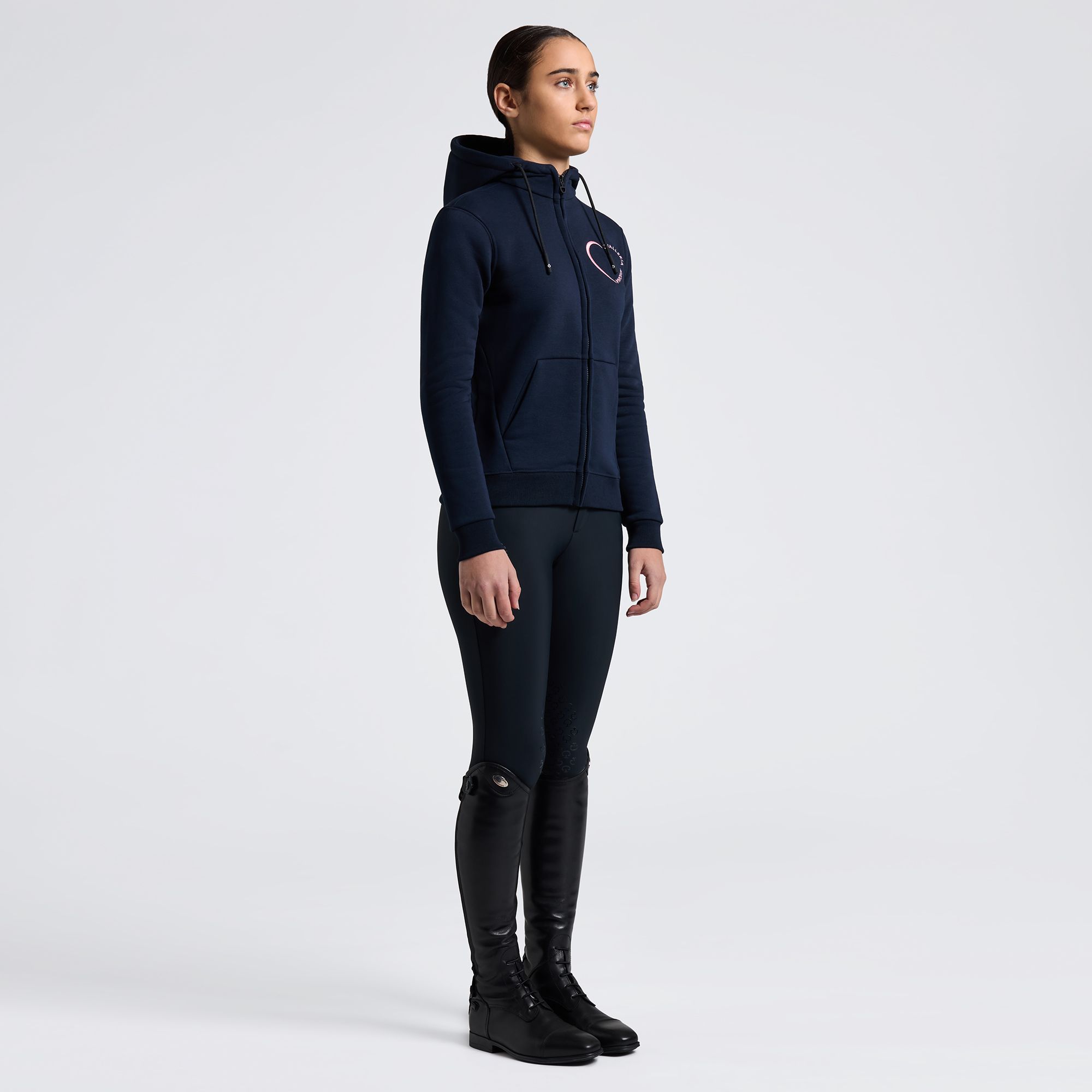 Cavalleria Toscana Cotton Zip Hoodie