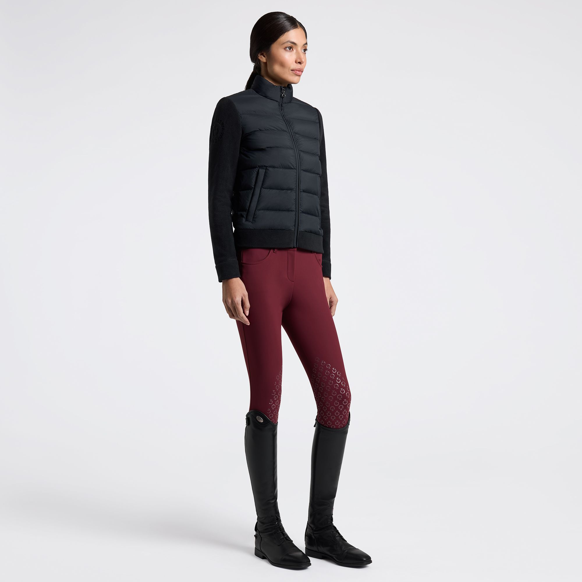 Cavalleria Toscana Hybrid Puffer/Tech Fleece Jacket