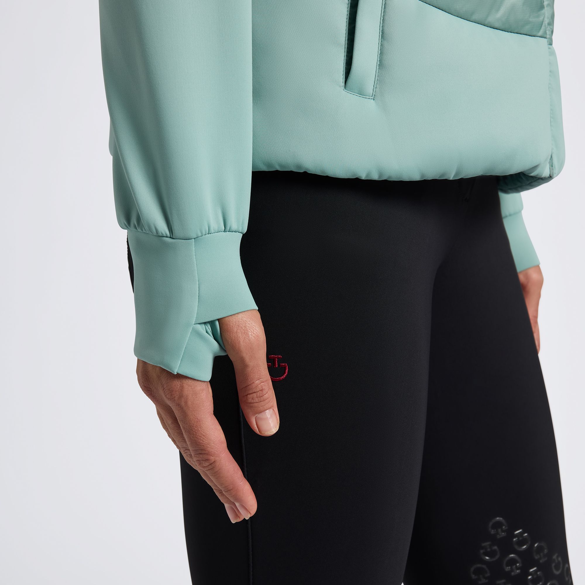 Cavalleria Toscana Hooded Down Padded Nylon Jacket