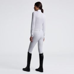 Cavalleria Toscana L/S Perforated w/Tech Competition Shirt
