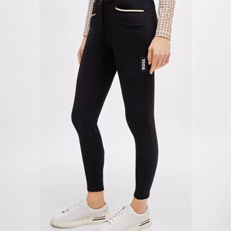 Boss Hannah damridbyxa hög midja knee gr