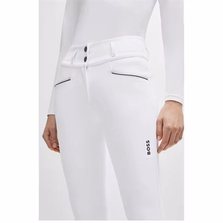 Boss Hannah damridbyxa hög midja knee gr