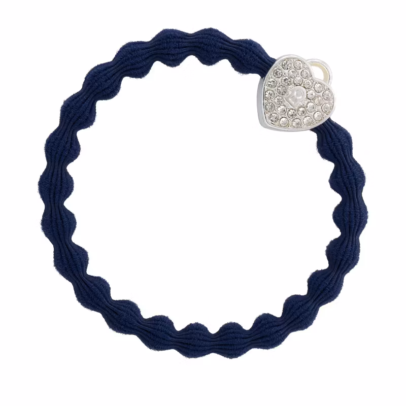 byEloise Heart Lock Silver/Marin