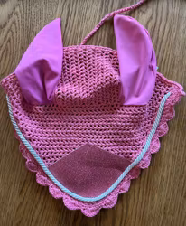 Fading Pink Glitter Huva