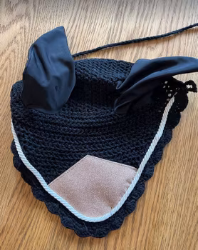 Fading Goldenbrown Glitter Huva