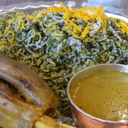 Baghali polo Mahiche matlåda