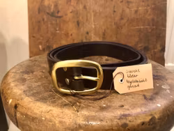 Läderbälte MörkBrunt