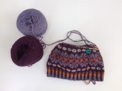 Blå Jungfrun mössa