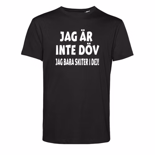 Jag är inte döv
