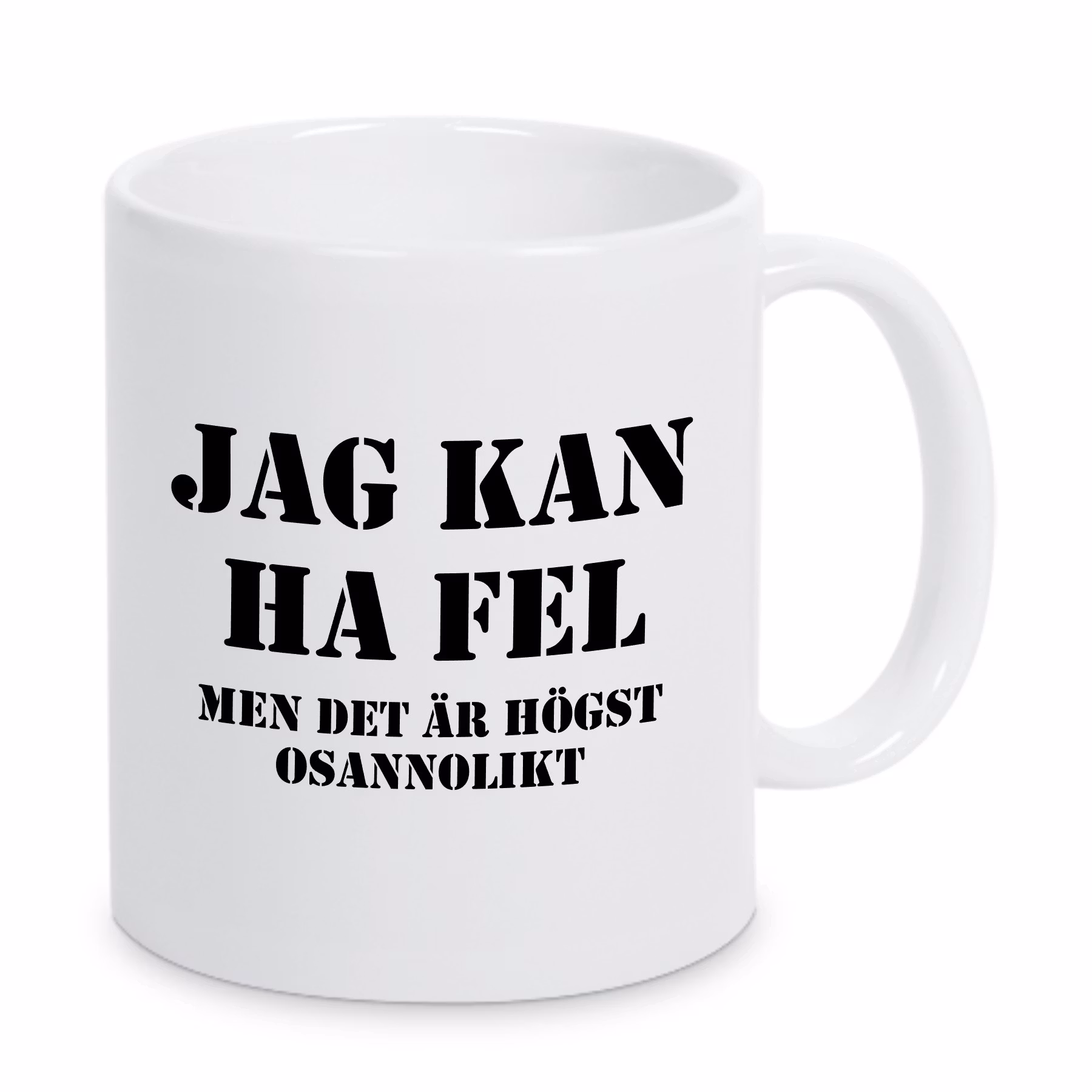 Jag kan ha fel mugg