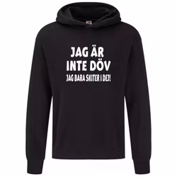 Hoodie Jag är inte