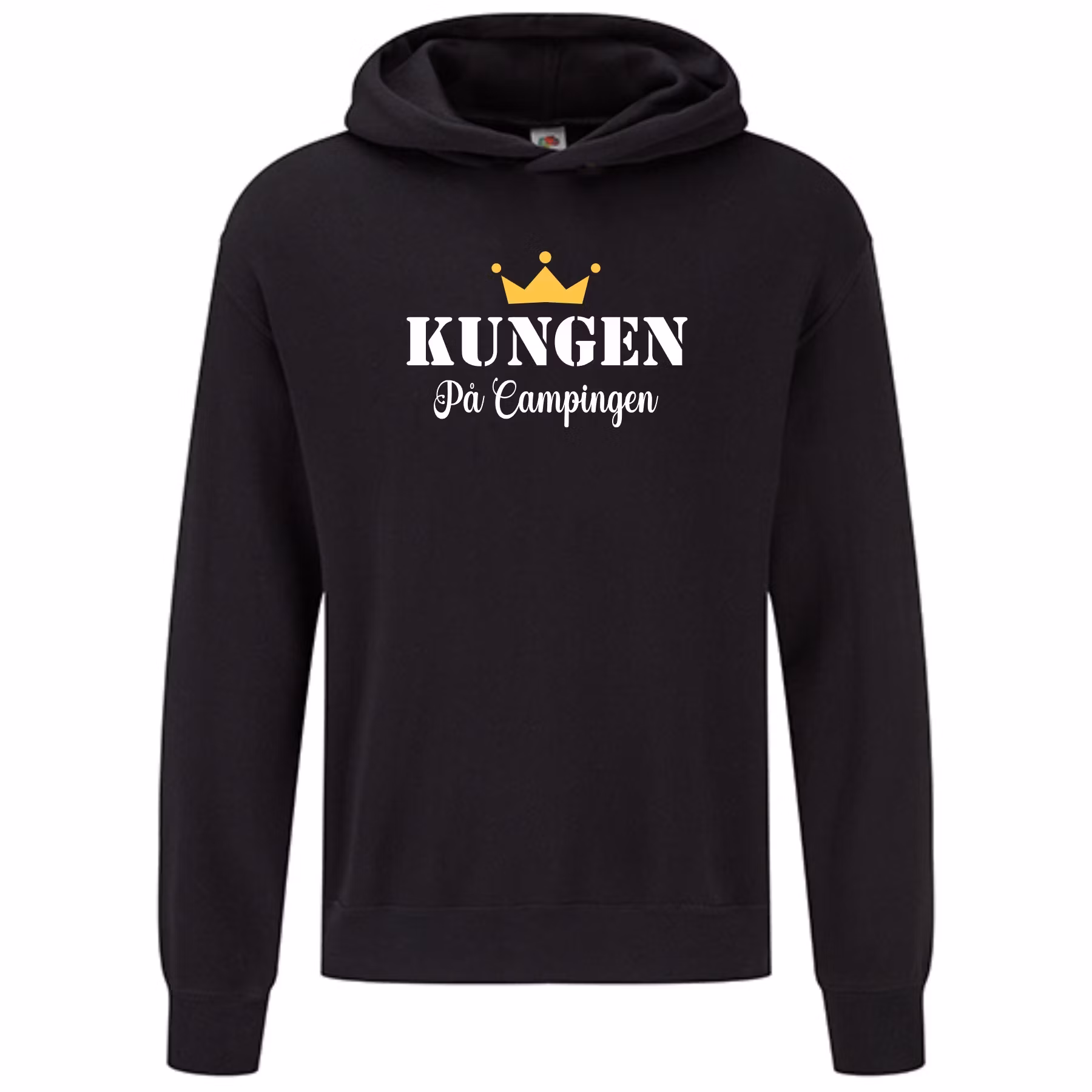 Hoodie Kung på campingen