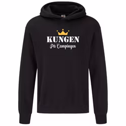 Hoodie Kung på campingen
