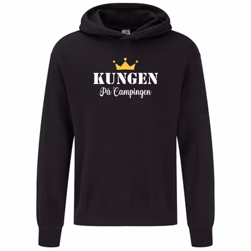 Hoodie Kung på campingen