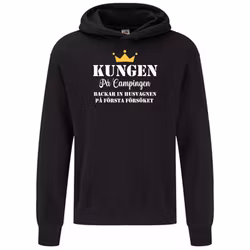 Hoodie Kung på campingen