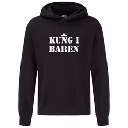 Hoodie Kung i Baren