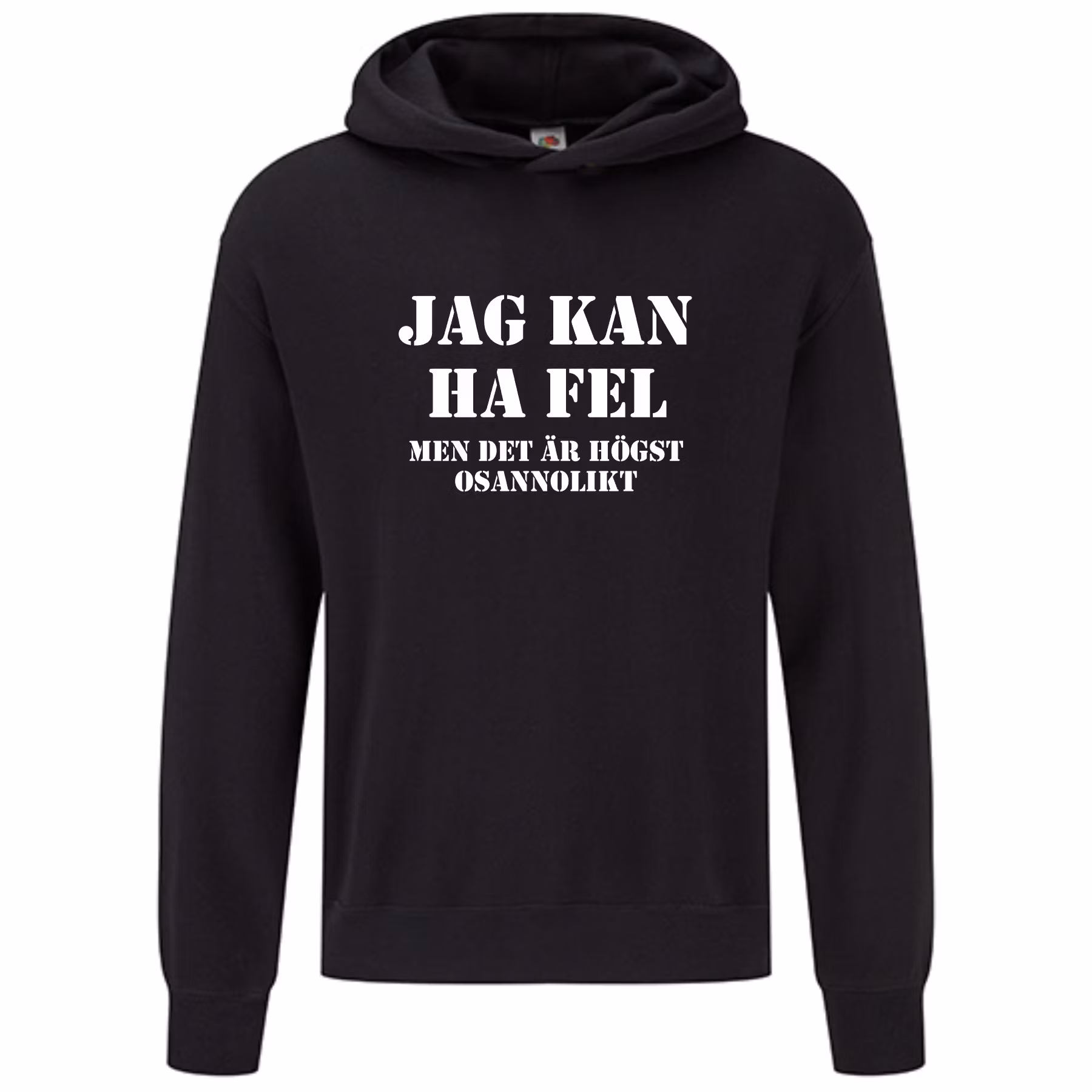 Hoodie Jag kan ha fel
