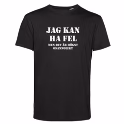 Jag kan ha fel