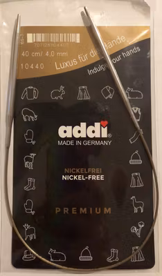 Nickelfria Addi Rundstickor 40 cm