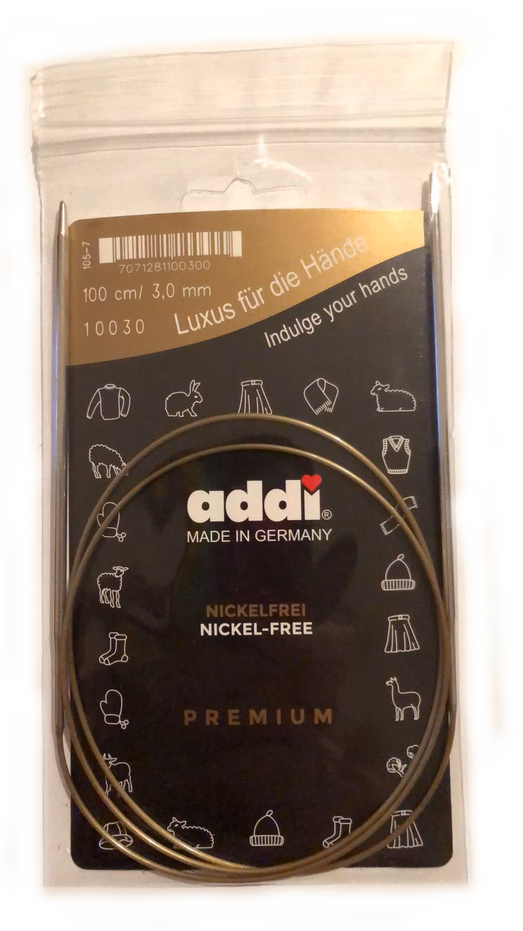 Nickelfria Addi Rundstickor 80 cm