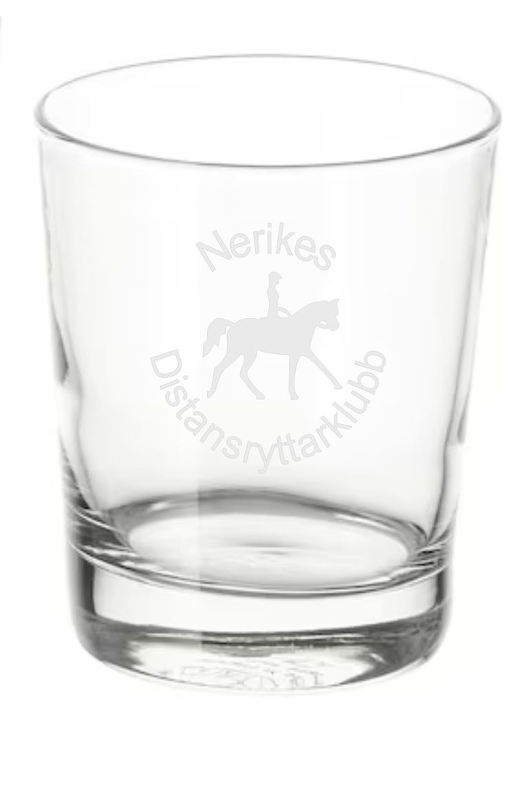 Glas med gravyr