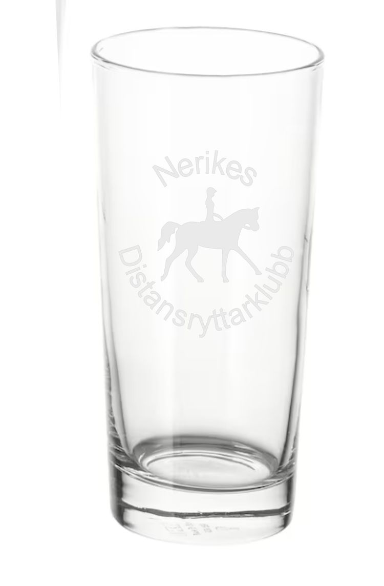 Glas med gravyr