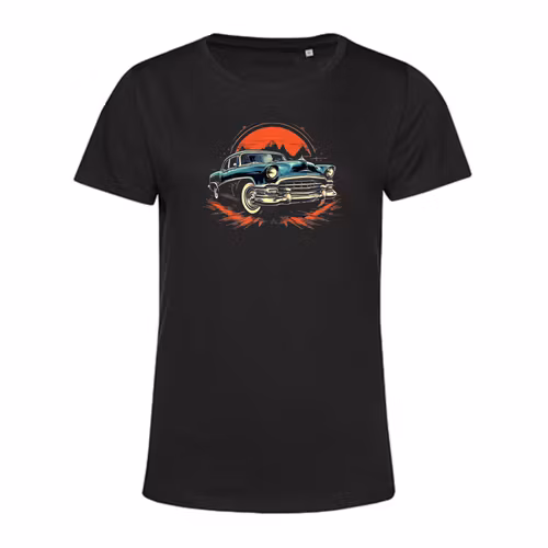 Blå bil /women T-shirt