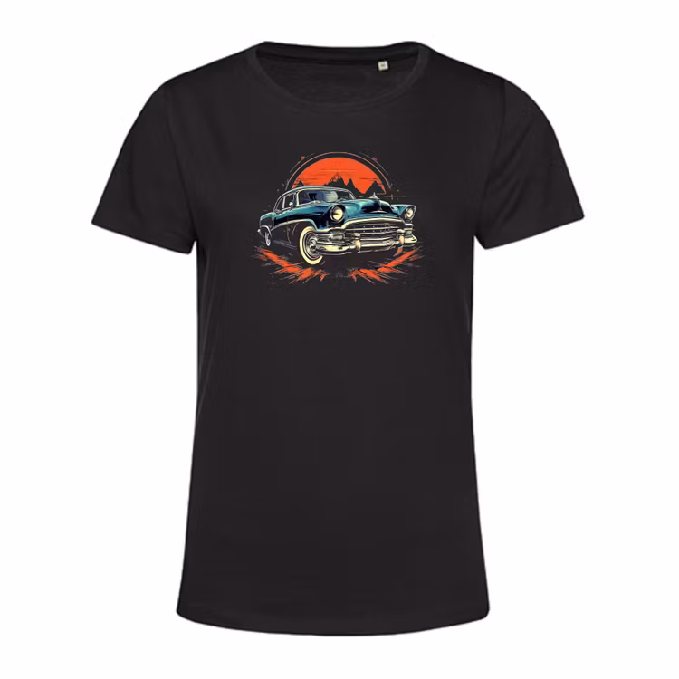Blå bil /women T-shirt