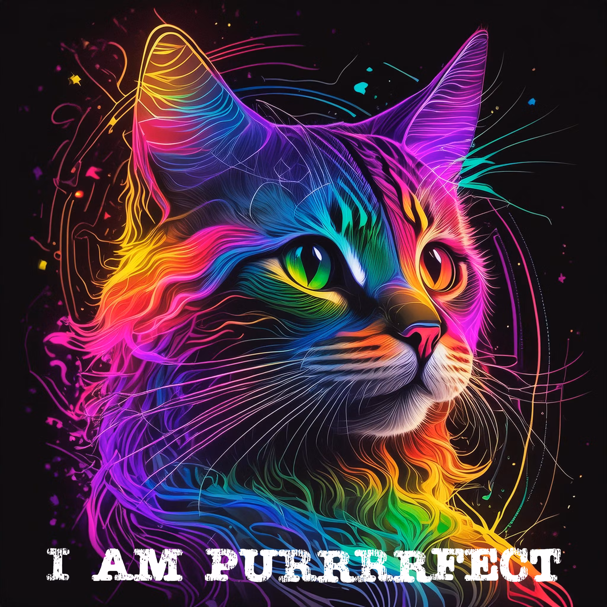 Cat purrrfect /women T-shirt