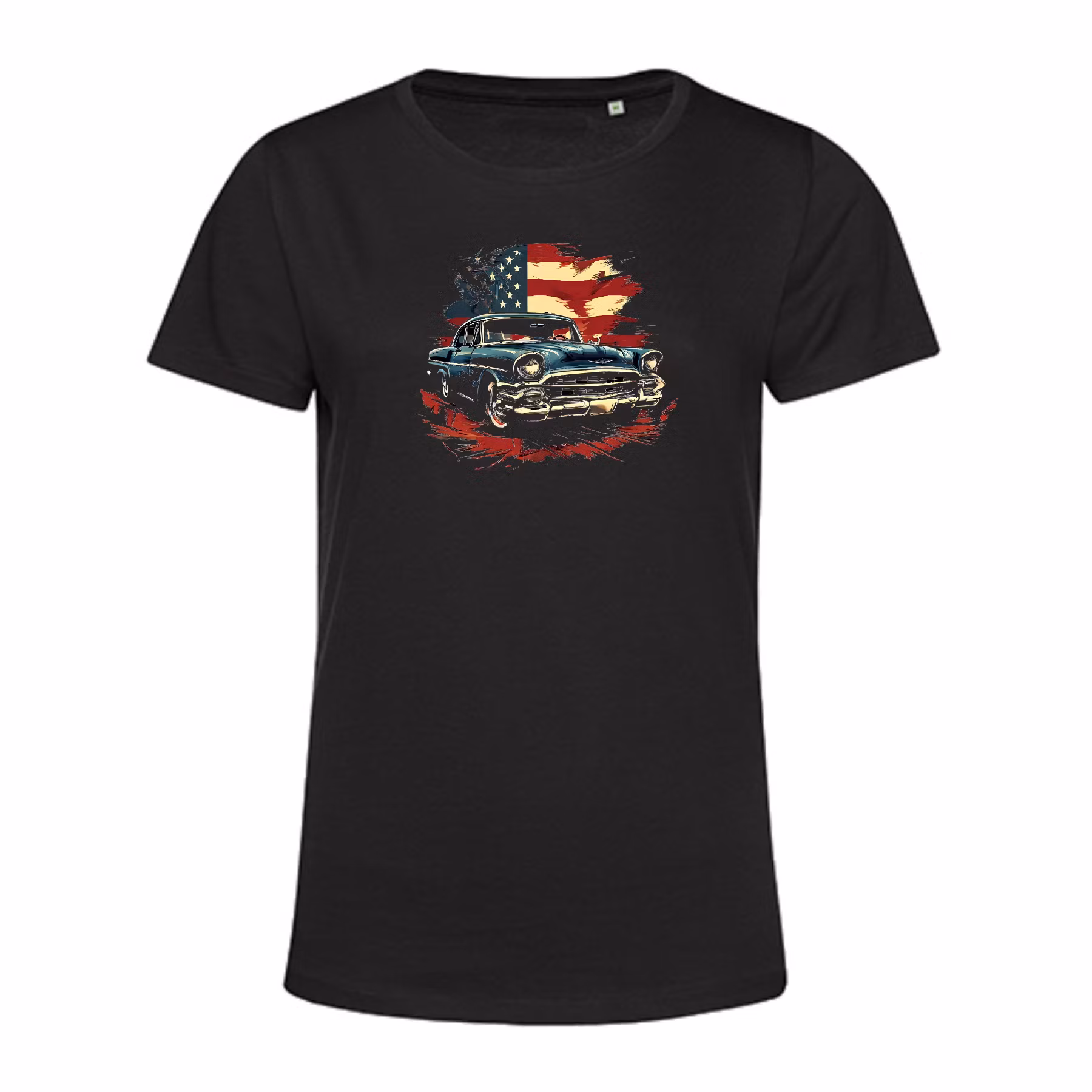 American car /women T-shirt