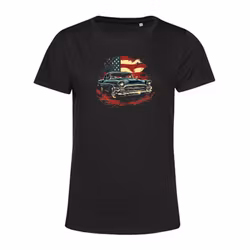 American car /women T-shirt