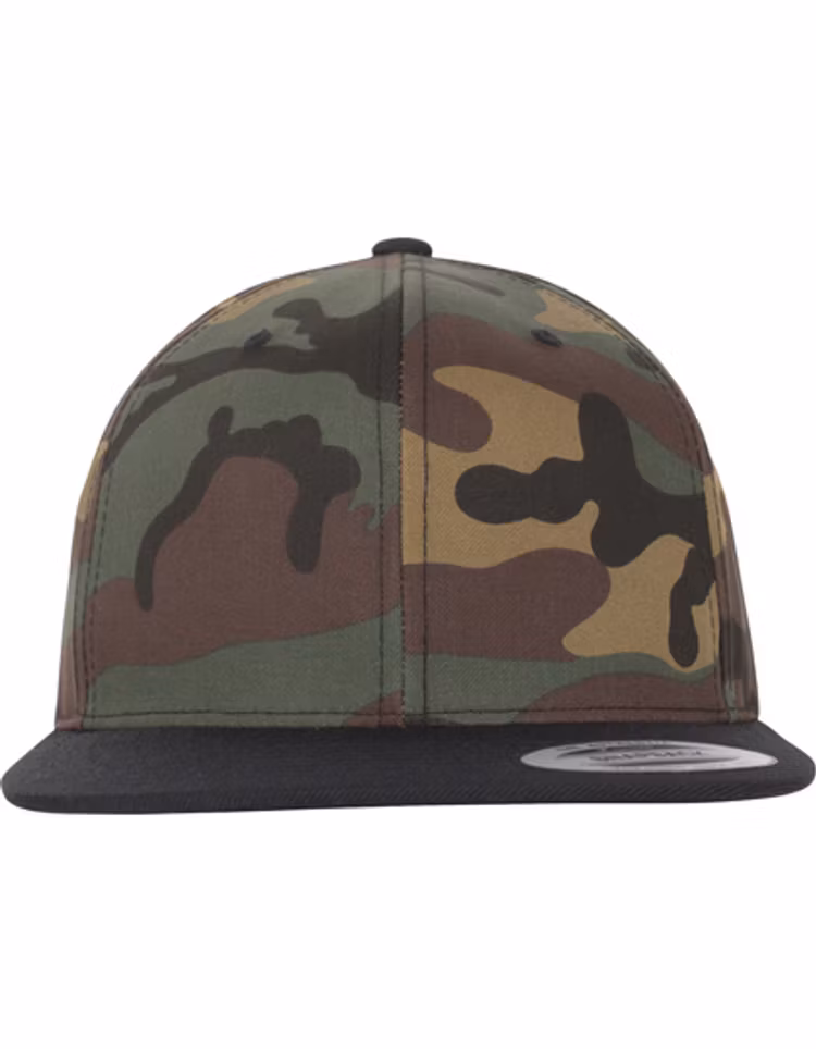 Classic Snapback 2-Tone Camo Cap