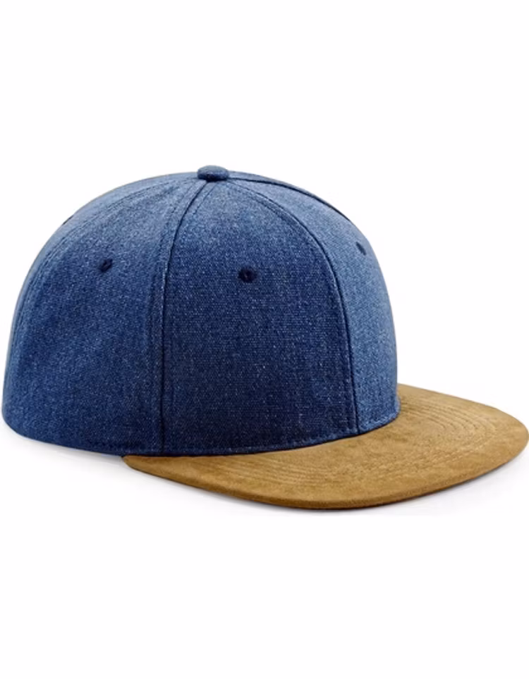 Suede Peak Snapback