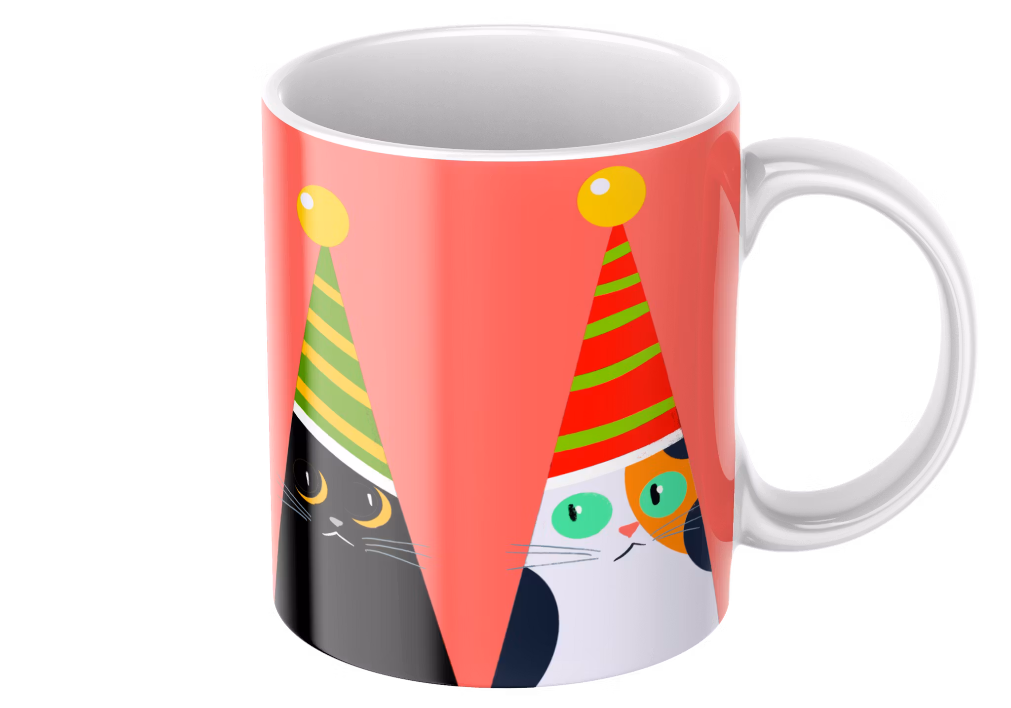 Katter i nisse hatar