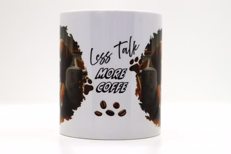 Less talk more coffe, Dog