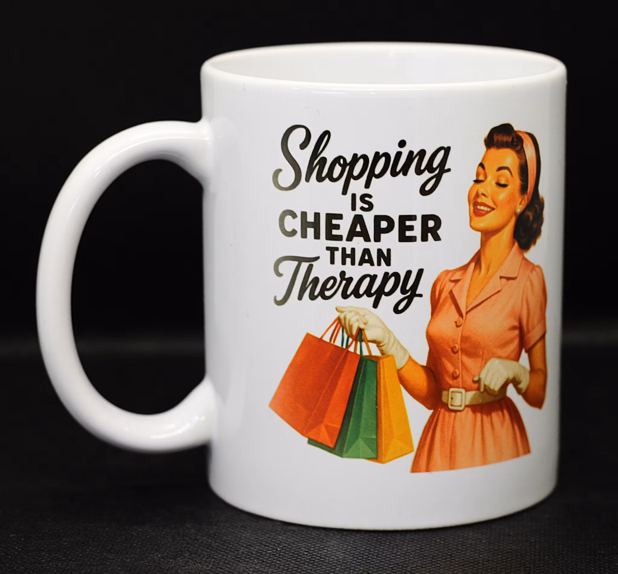 Shopping is cheaper than therapy