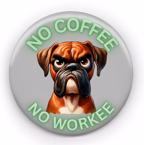 Dog No coffee