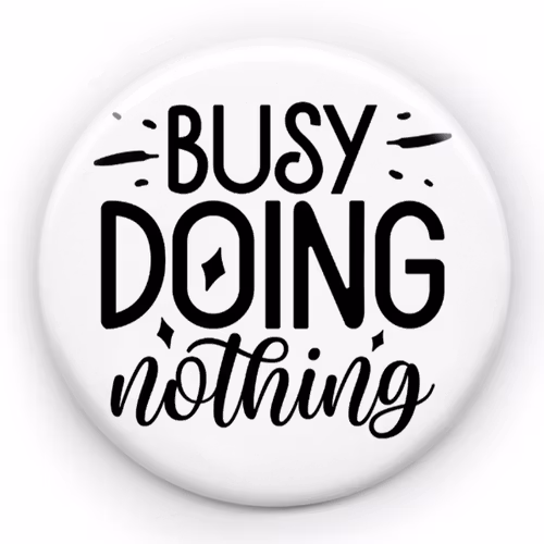 Doing nothing