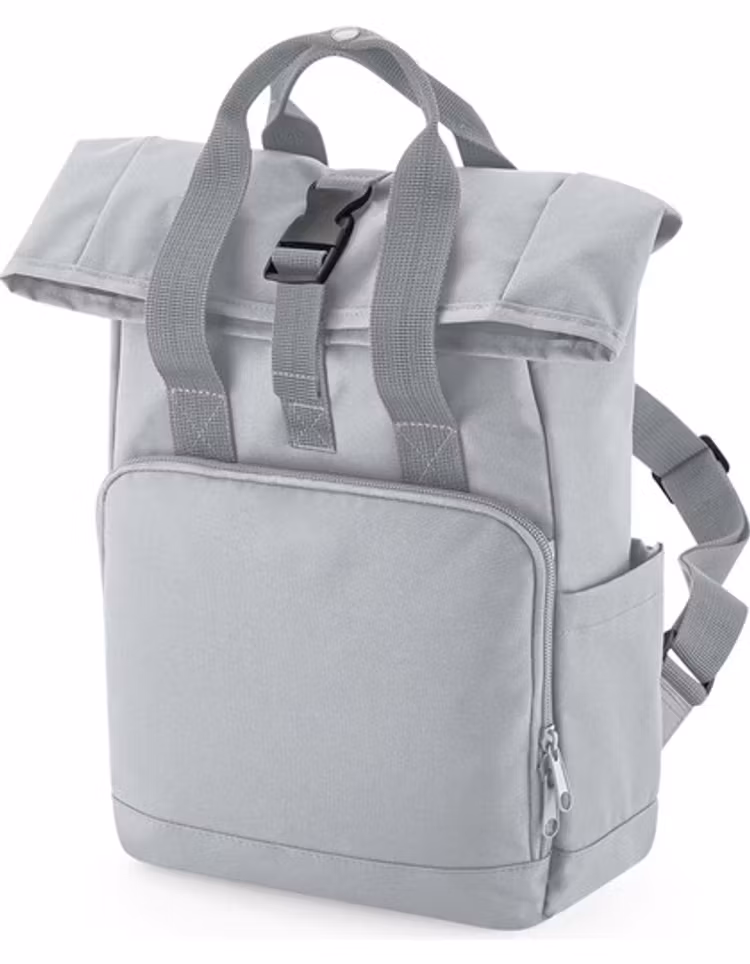 Recycled Mini Twin Handle Roll-Top Backpack