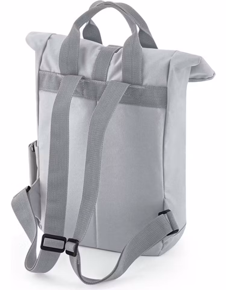 Recycled Mini Twin Handle Roll-Top Backpack