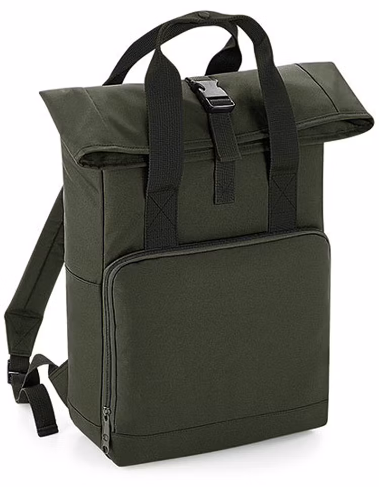 Twin Handle Roll-Top Backpack