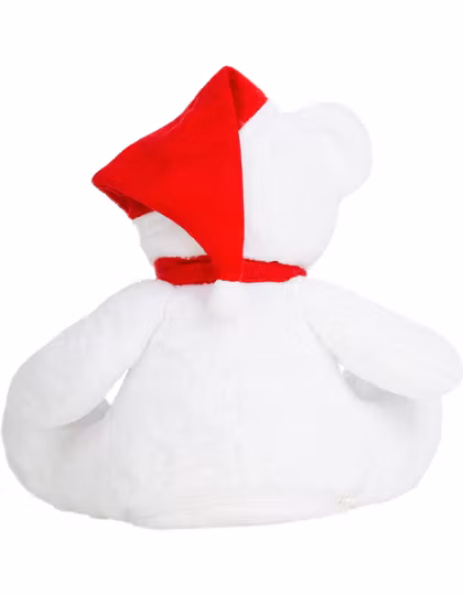 Nalle med röd halsduk – en kram att ge bort ❤️