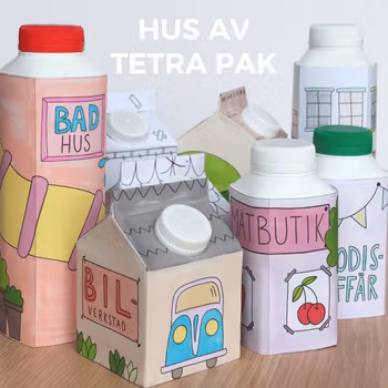 Hus av tetra pak