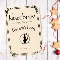 Nissebrev från Goenissen - för små barn (2-3 år)