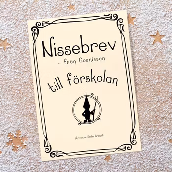 Nissebrev från Goenissen - till förskolan